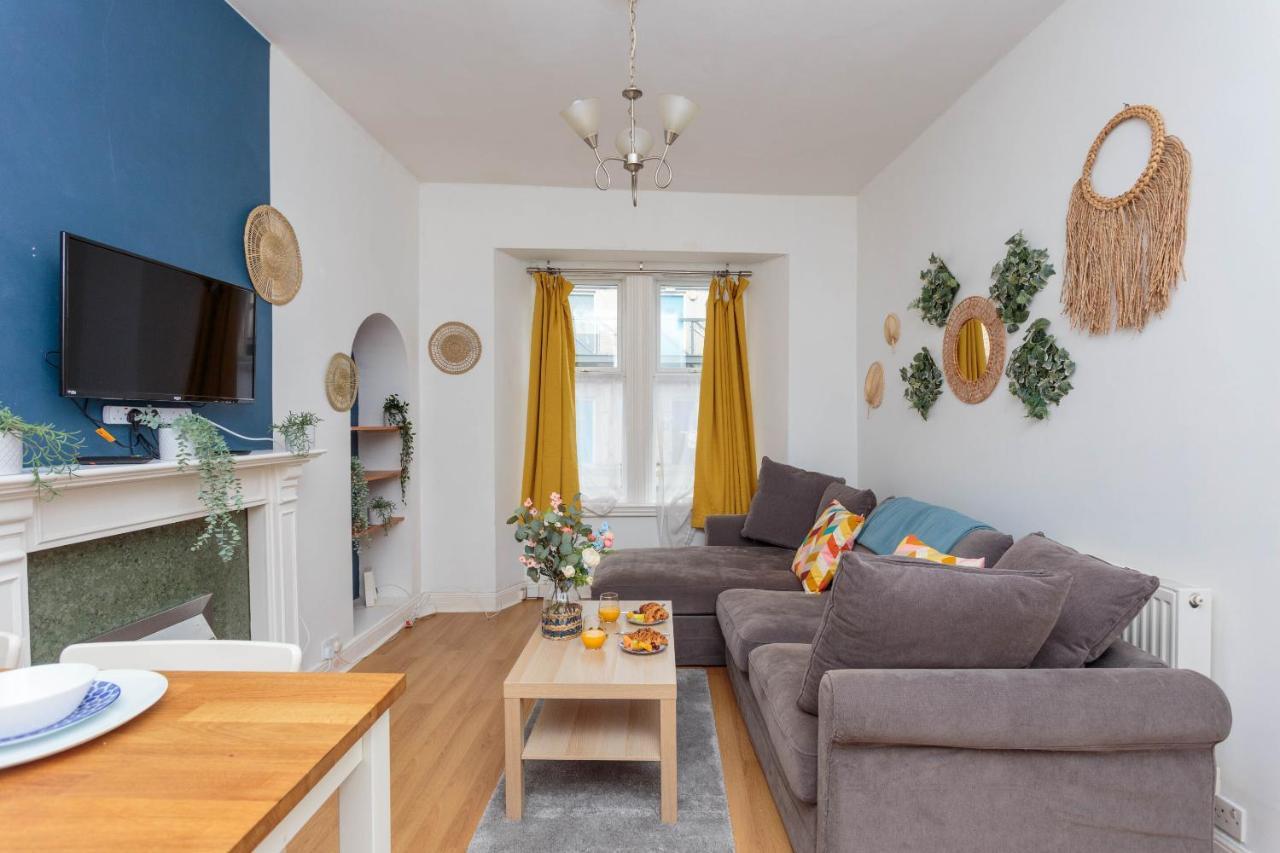 Warm 1Bed Flat Leith Walk Apartamento Edimburgo Exterior foto